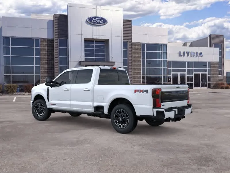 New 2026 Star White Metallic Tri-Coat Ford F-350® Platinum® image 4