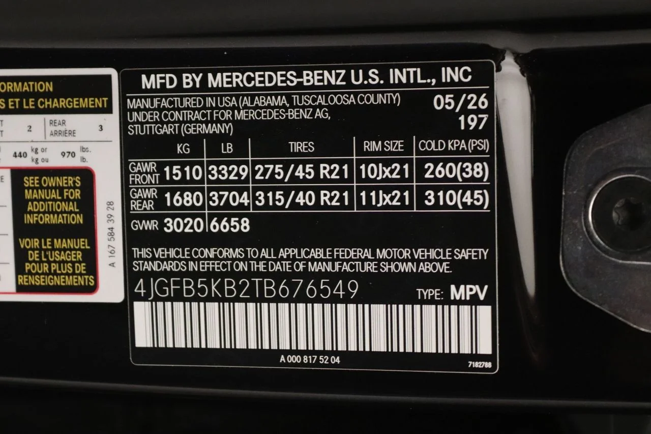 New 2026 Obsidian Black Metallic Mercedes-Benz 450 4MATIC® image 7