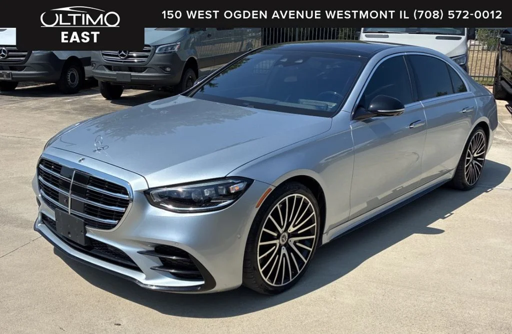Used 2021 Silver Mercedes-Benz S 580 image 1
