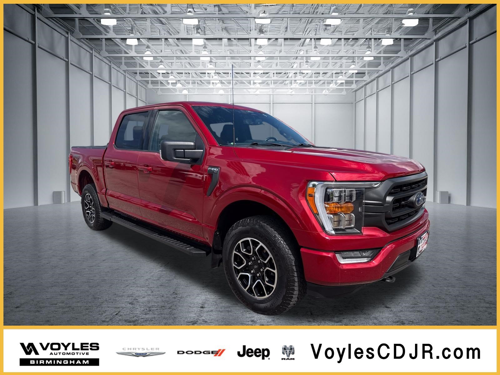 Used 2022 Red Ford XLT image 1
