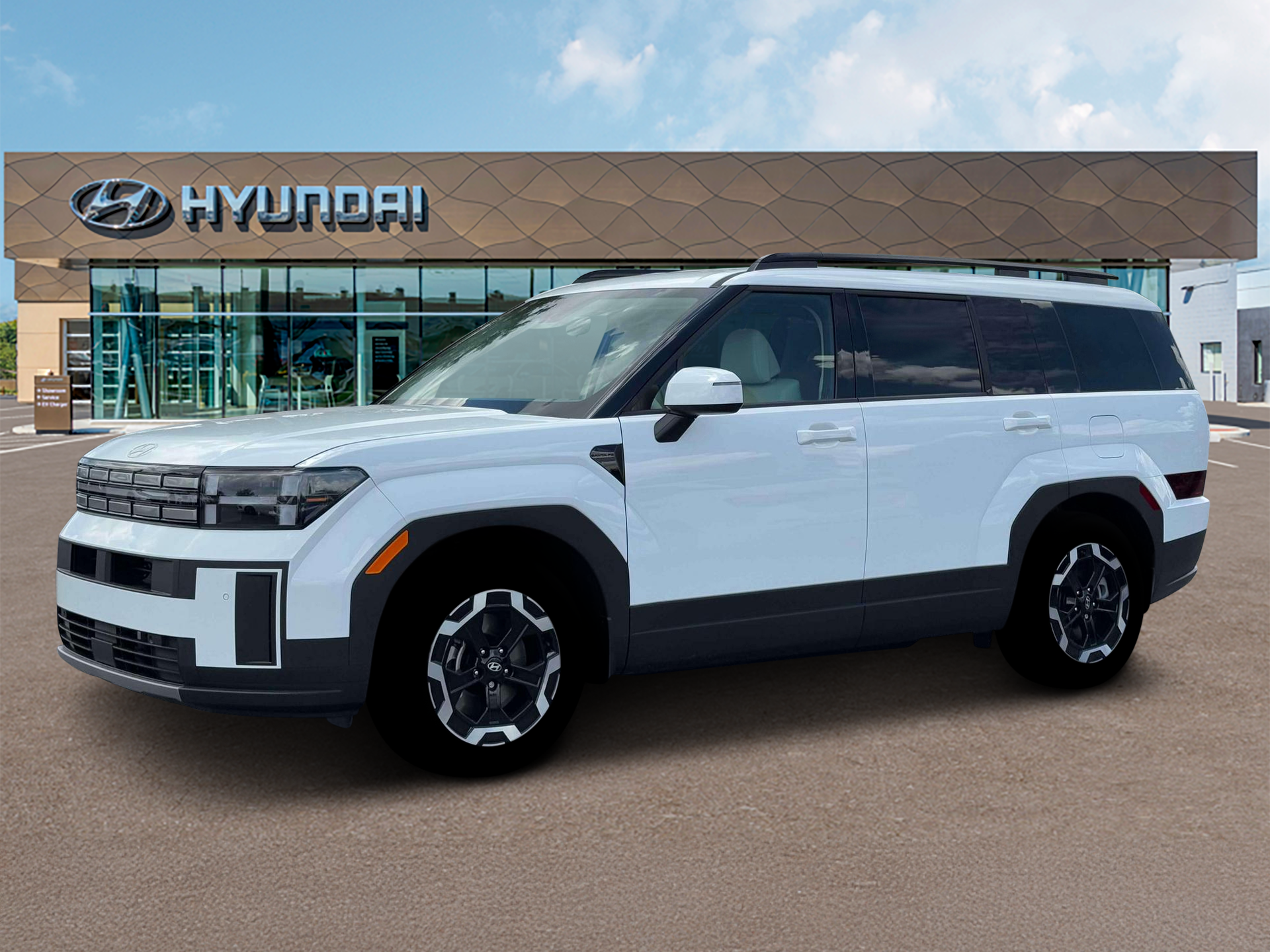 New 2026 White Hyundai SEL FWD image 2