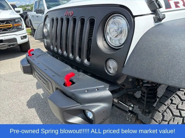 Used 2018 White Jeep Unlimited Rubicon image 3
