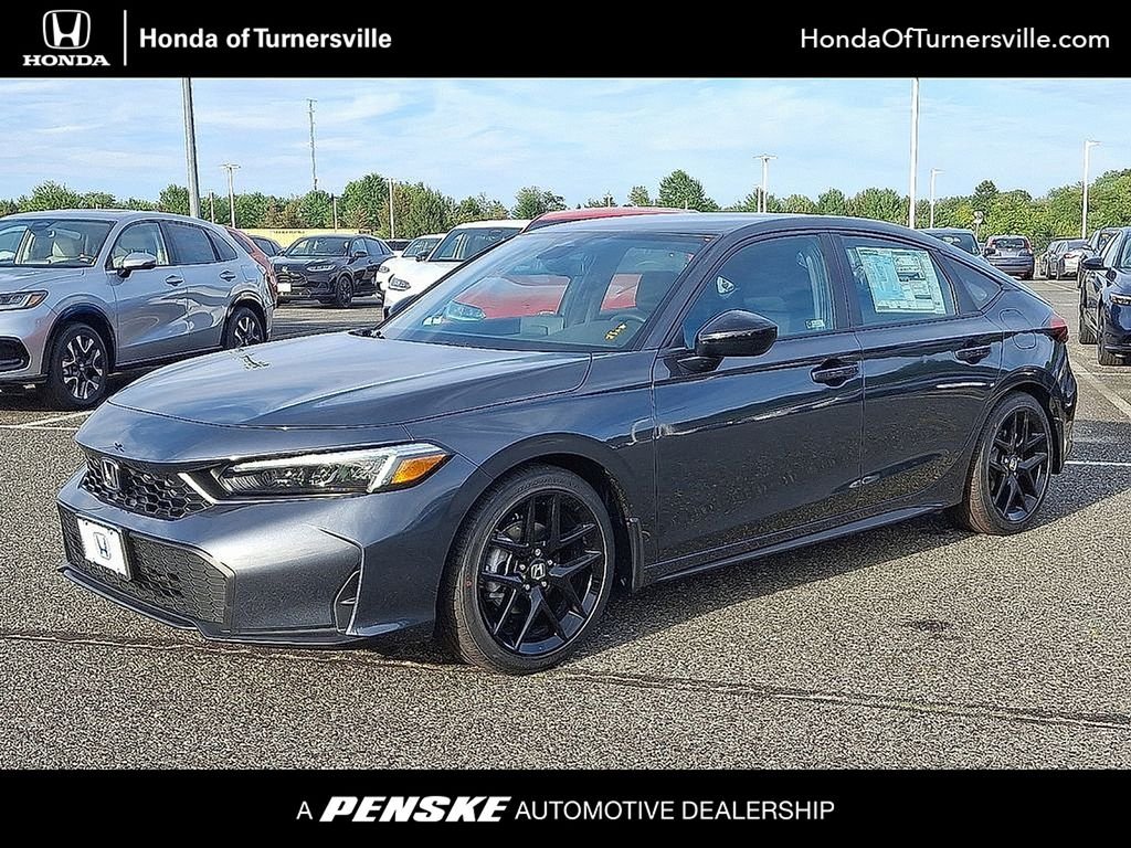 New 2026 Meteorite Gray Metallic Honda FWD Sport image 1
