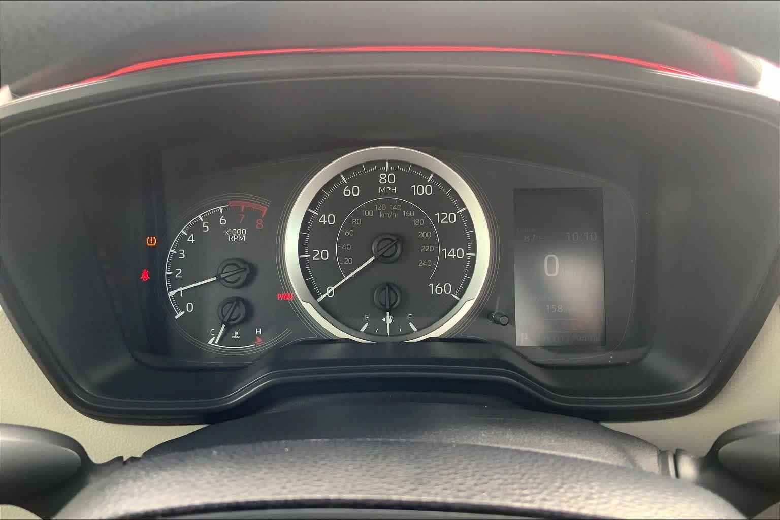 Used 2020 Barcelona Red Metallic Toyota LE image 24