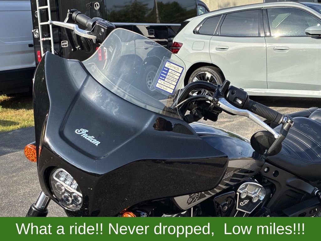 Used 2020 Black Indian Bobber Twenty image 13