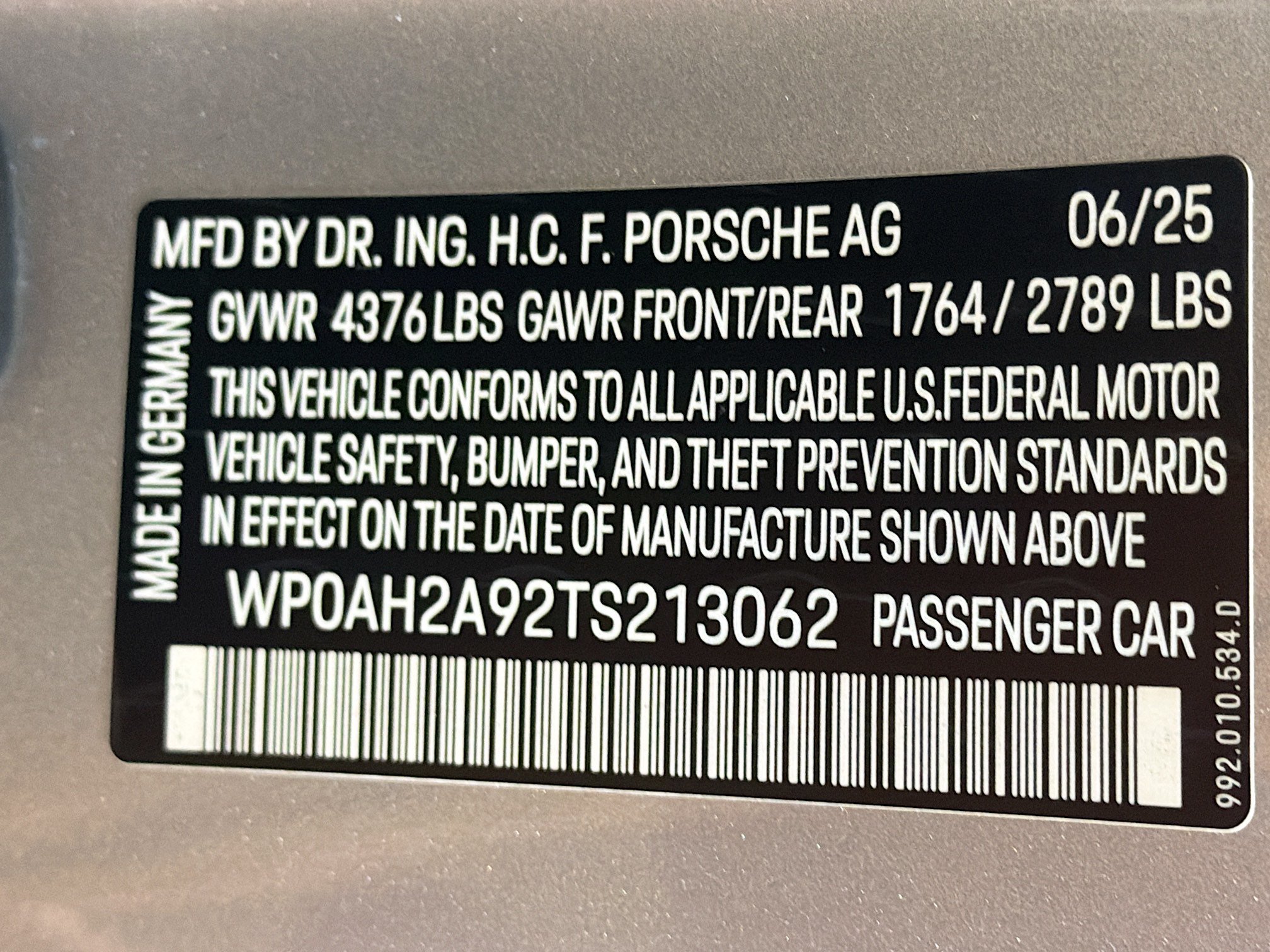 Certified Used 2026 GT Silver Metallic Porsche Carrera S image 40