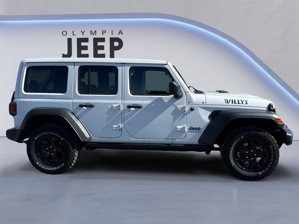 Used 2023 White Jeep Willys 4xe image 8