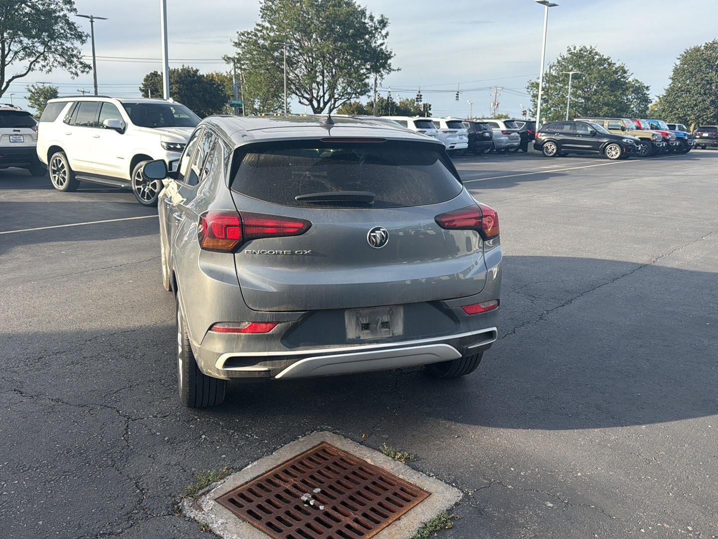 Used 2021 Satin Steel Metallic Buick Preferred image 6