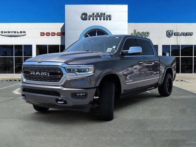 Used 2022 Granite Crystal Clearcoat Metallic Ram Limited image 11