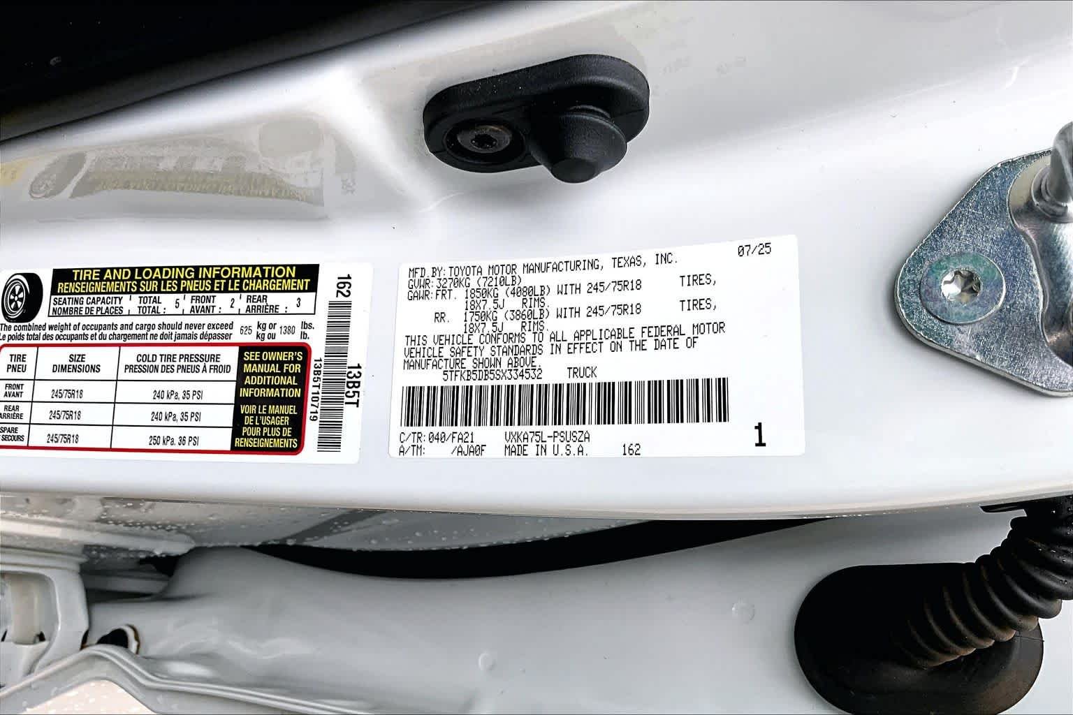 Used 2025 Ice Cap Toyota SR image 34