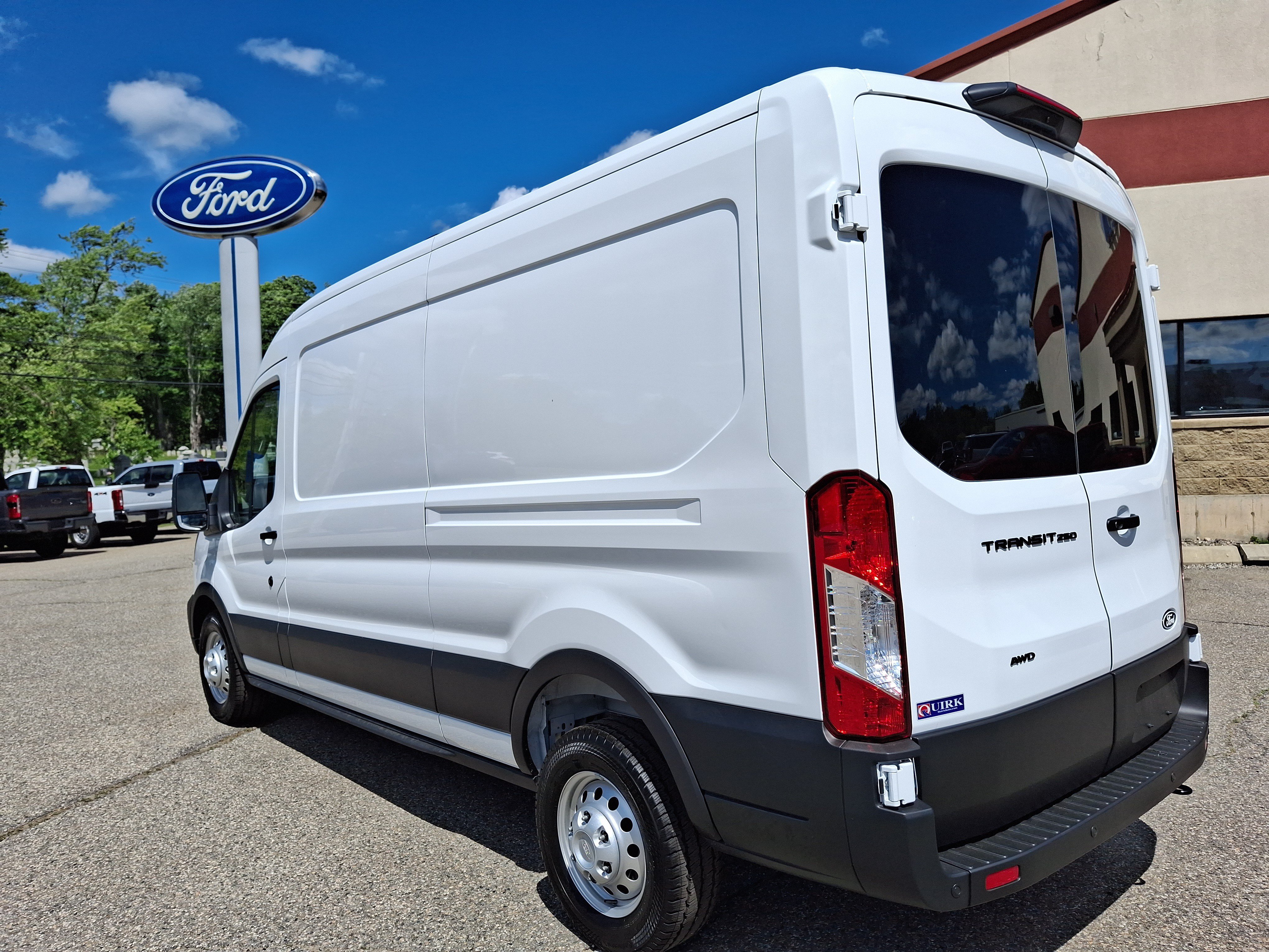 New 2026 Oxford White Ford Cargo Van image 8