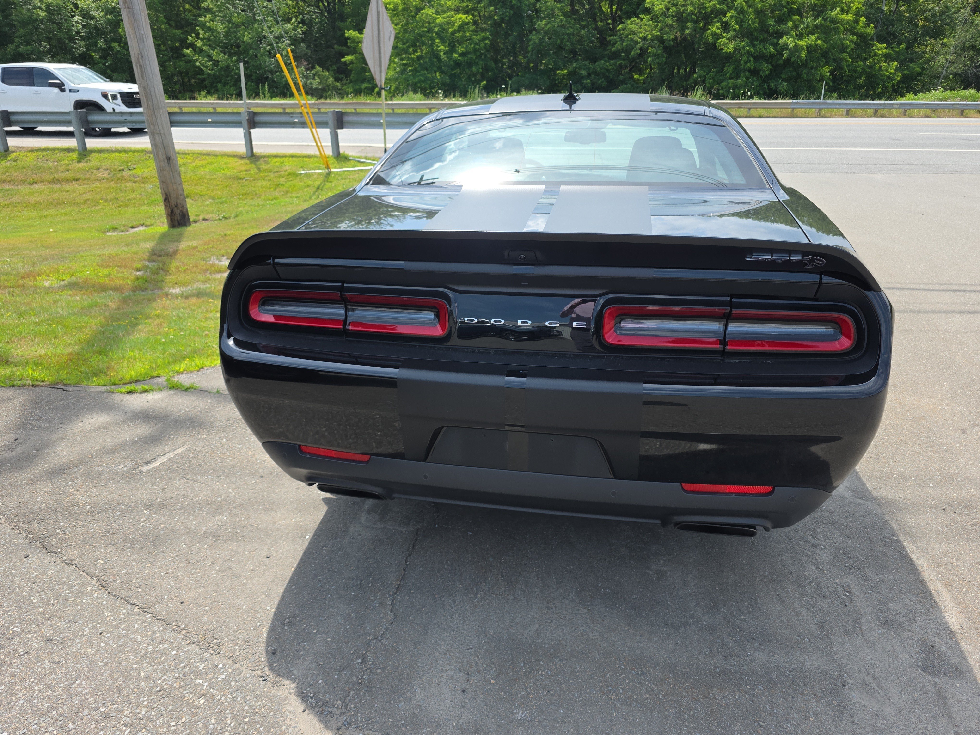 Used 2023 Pitch Black Clearcoat Dodge SRT Hellcat Jailbreak image 4