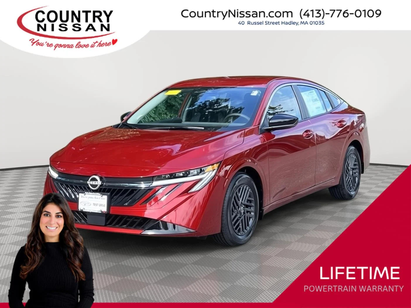 New 2026 Scarlet Ember Tintcoat Nissan SV image 1