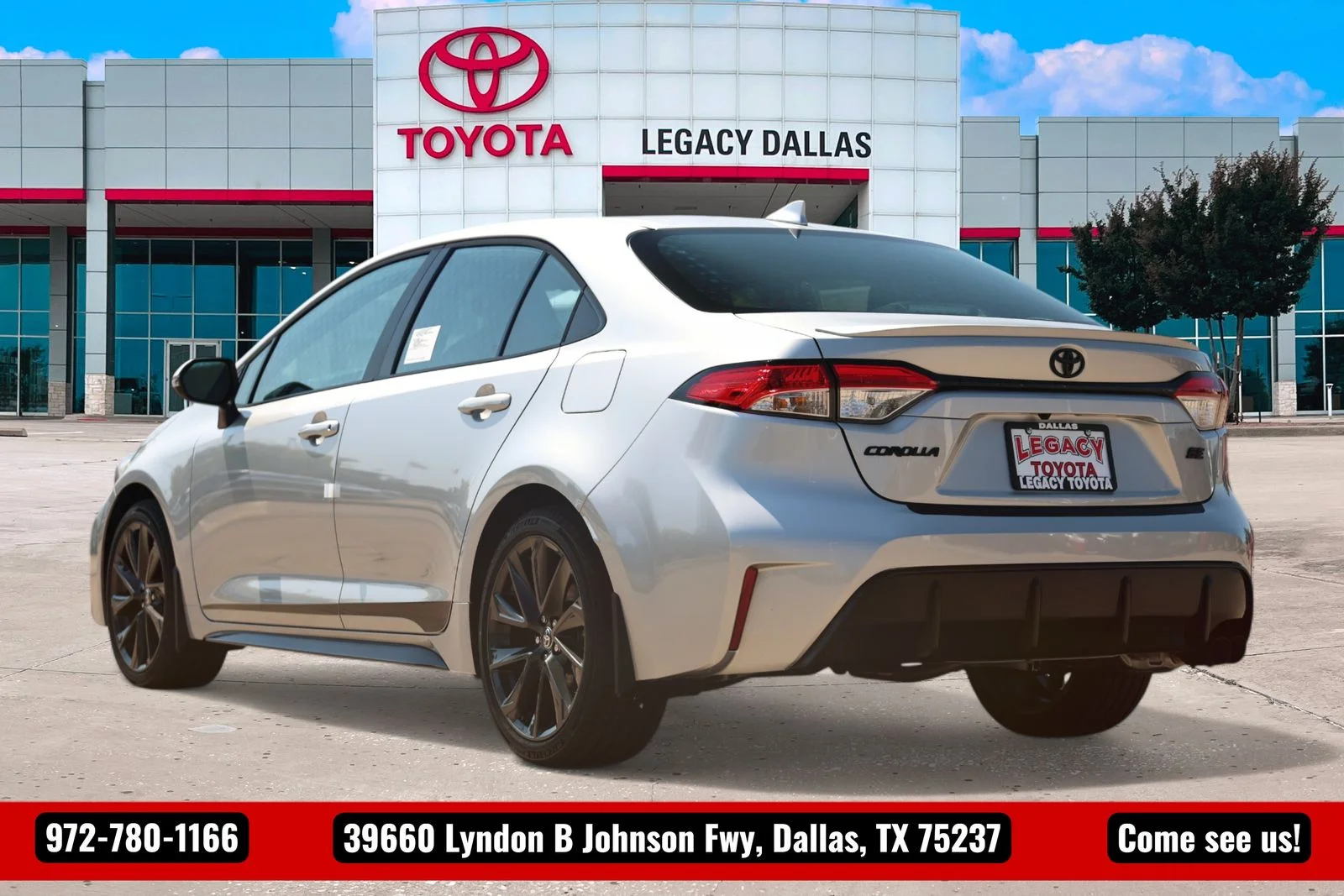New 2026 Classic Silver Metallic Toyota SE image 6