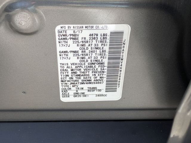 Used 2017 Gray Nissan SV image 34