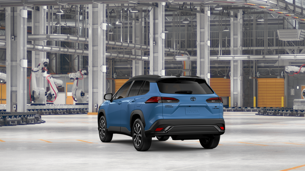 New 2026 Cavalry Blue Toyota Hybrid SE image 15