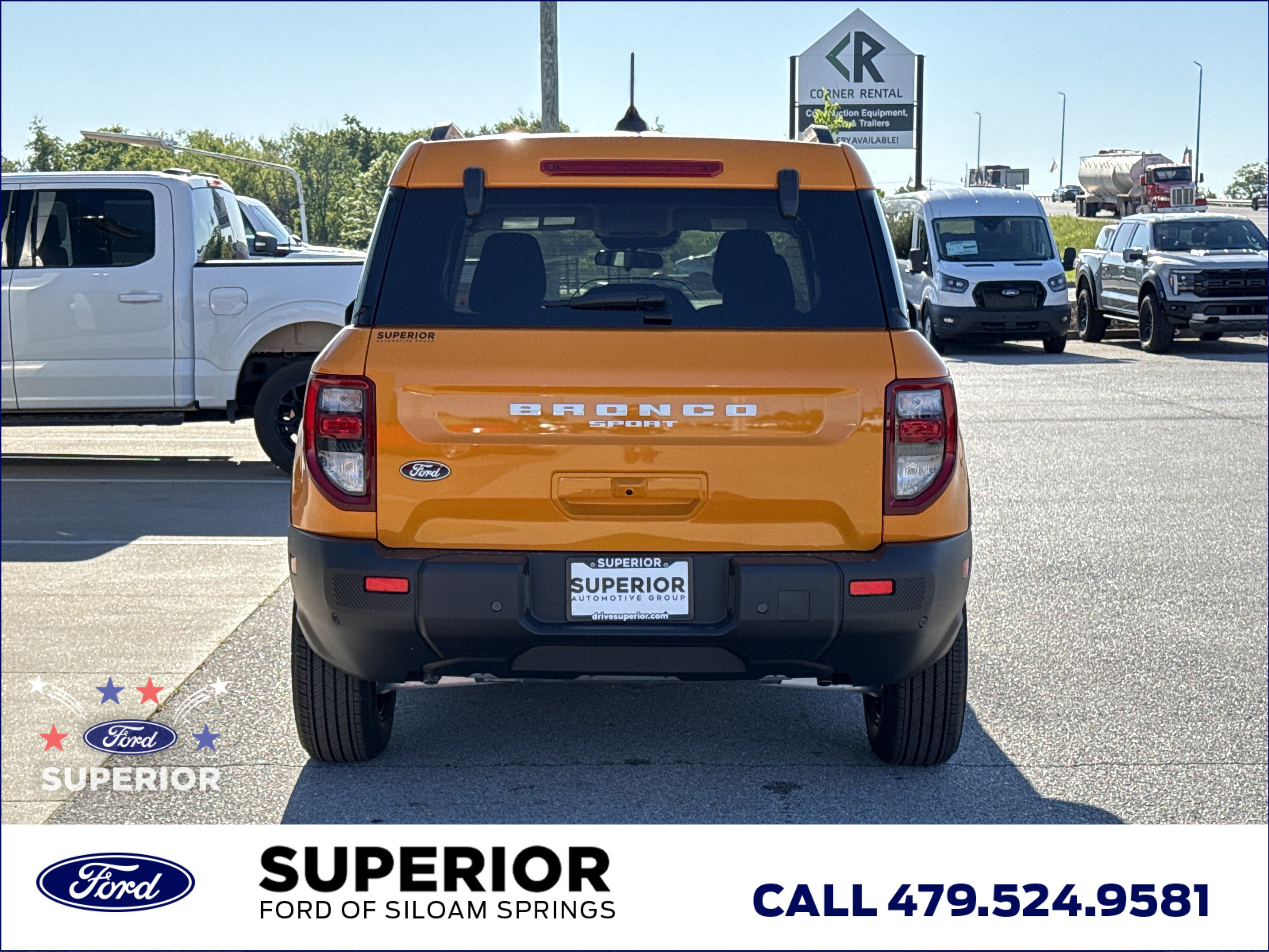 New 2026 Orange Fury Metallic Tri-Coat Ford Big Bend 4WD image 5