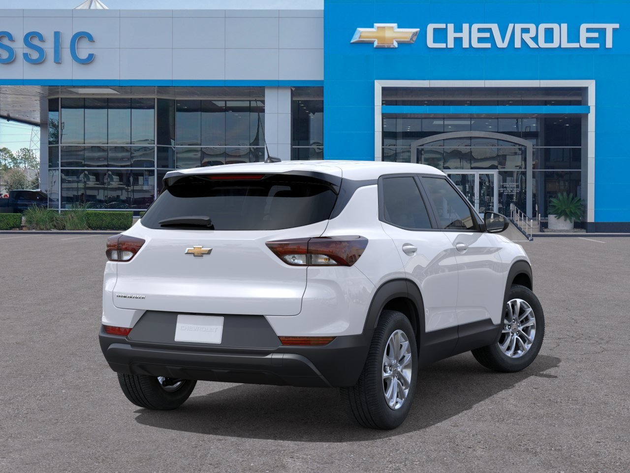 2026 Chevrolet Trailblazer LS White at Classic Elite Chevrolet Sugar Land