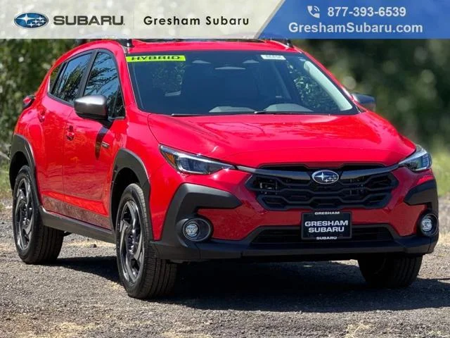 New 2026 PURE RED Subaru Limited Hybrid image 1