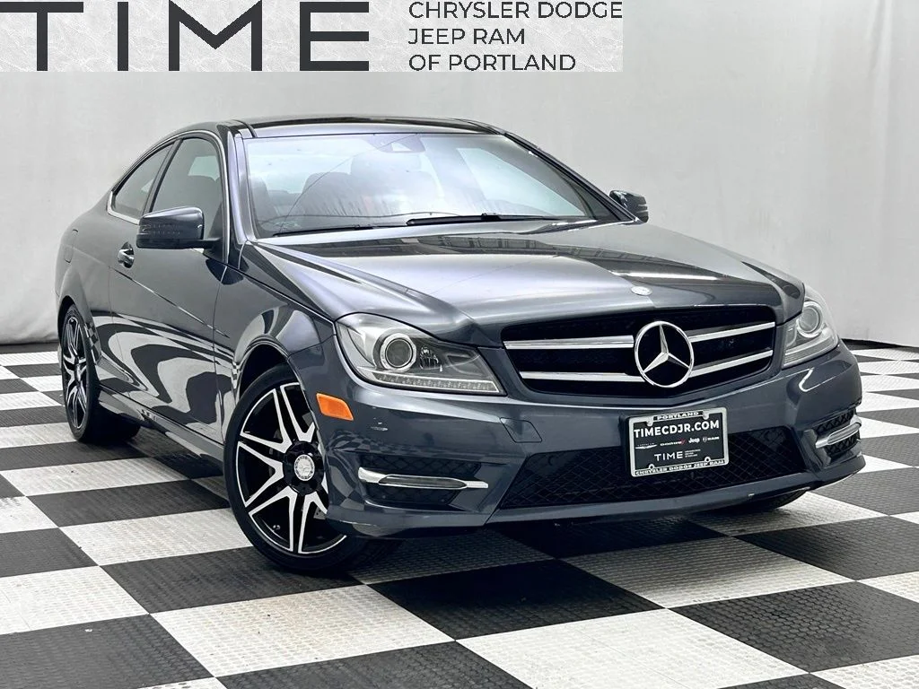 Used 2014 Gray Mercedes-Benz C 350 image 1