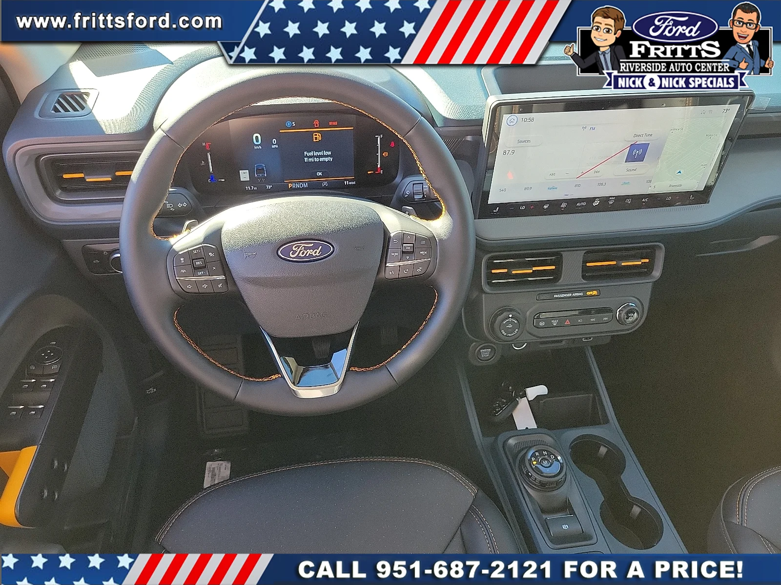 New 2026 Orange Fury Metallic Tri-Coat Ford Tremor® image 4