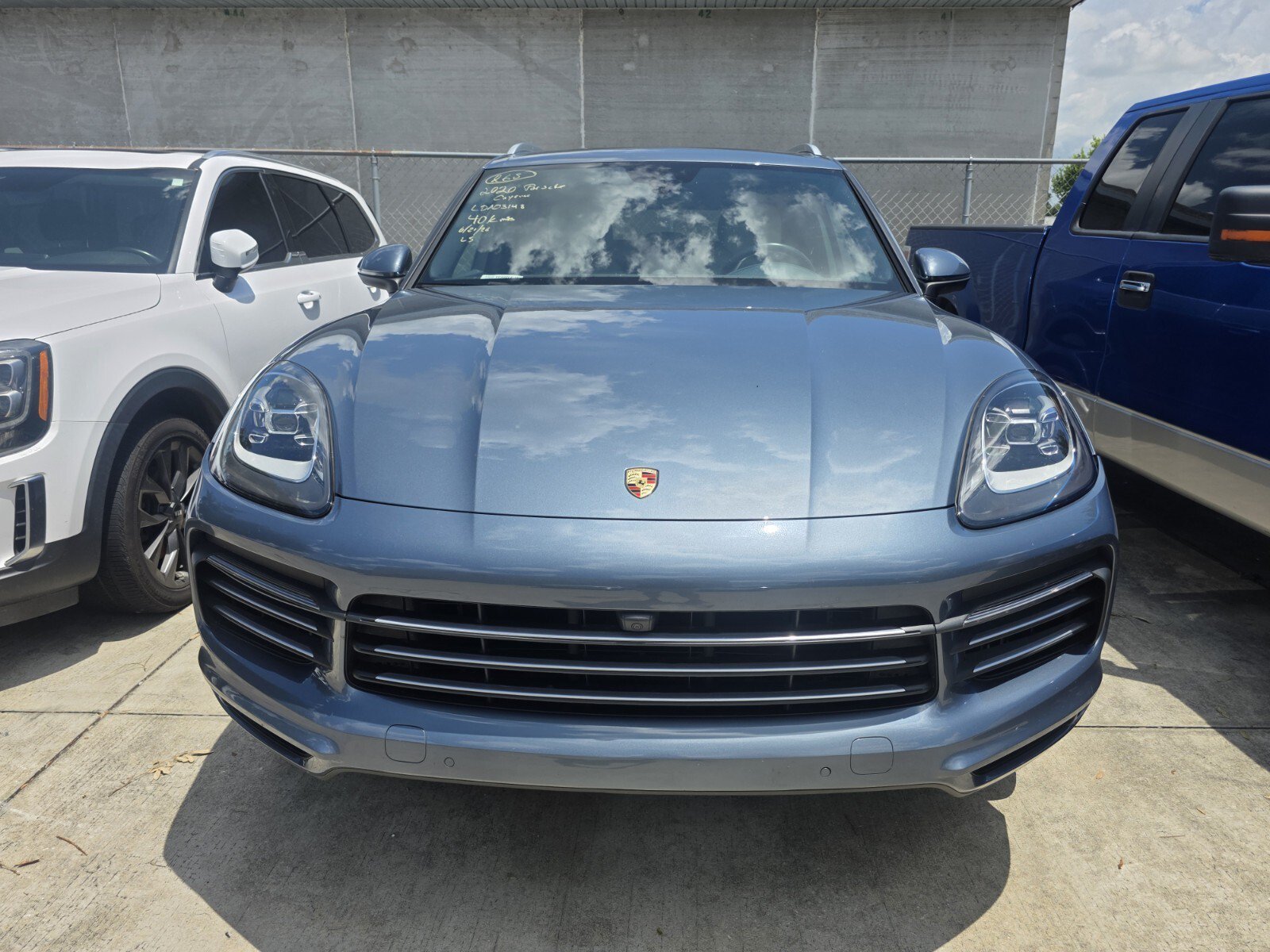 Used 2020 Biscay Blue Metallic Porsche Base image 1