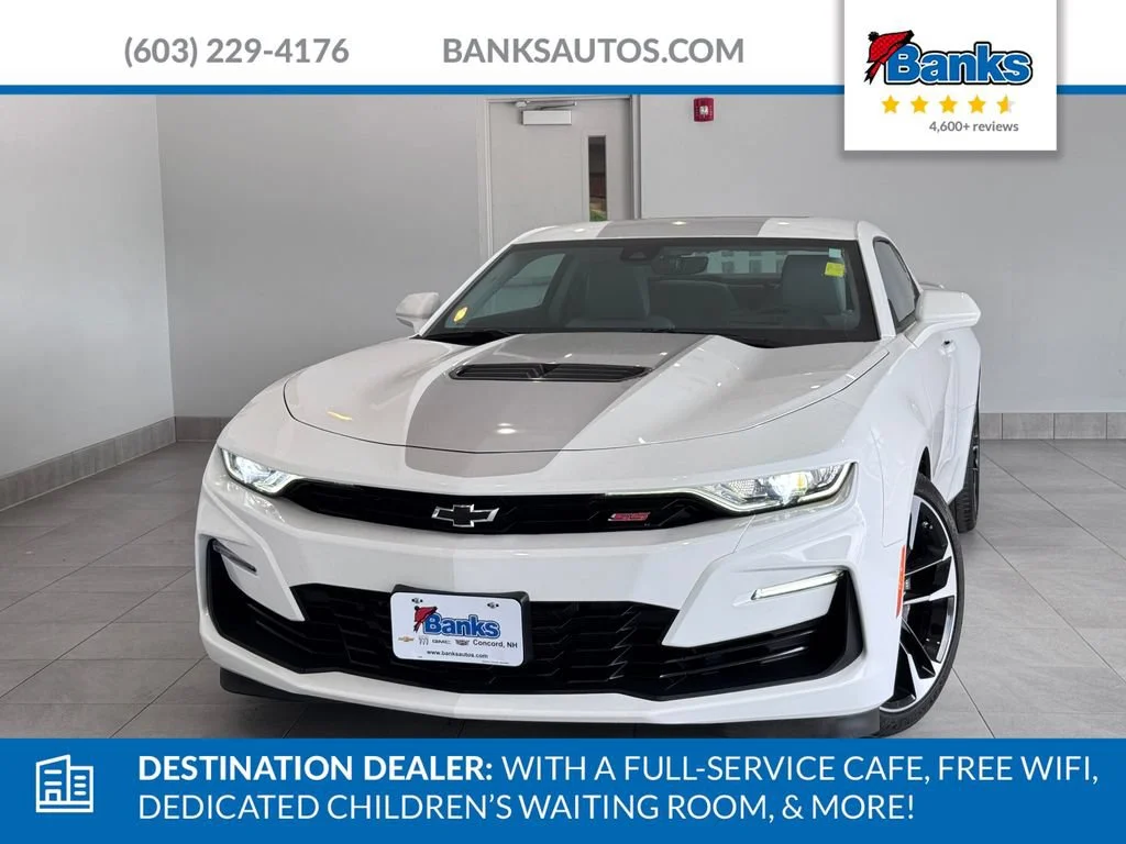 Certified Used 2022 Summit White Chevrolet 2SS image 3