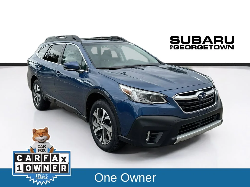 Used 2022 Blue Subaru Limited image 1