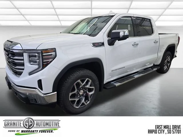 New 2026 Summit White GMC SLT image 1
