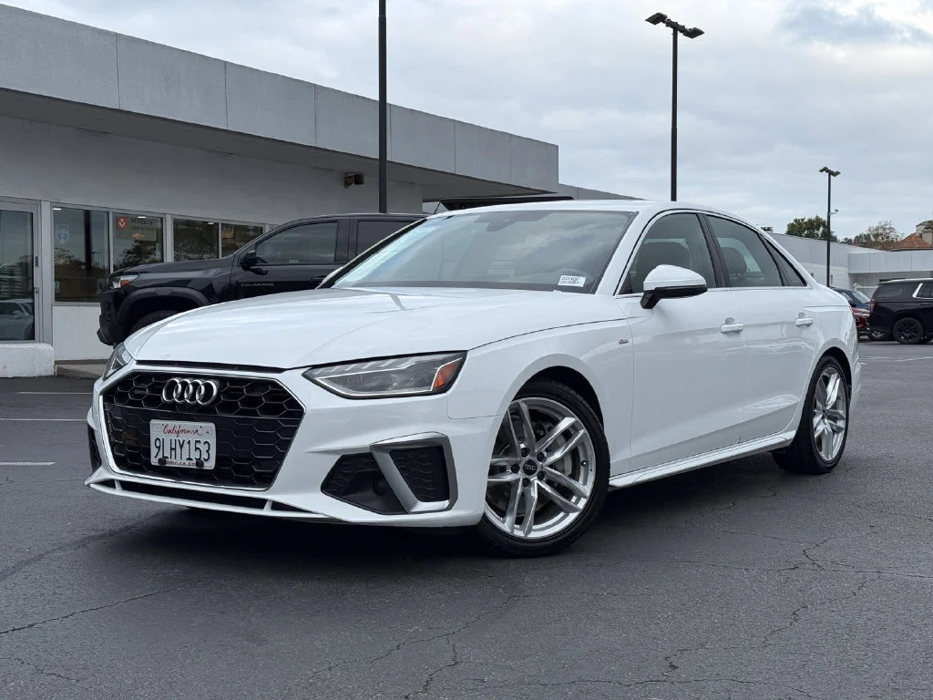 Used 2024 White Audi S line Premium Plus image 2