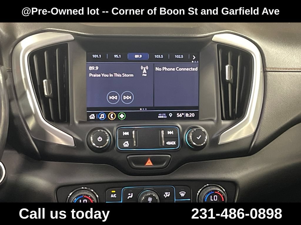 Used 2020 BLUE EMERALD METALLIC GMC SLT image 20