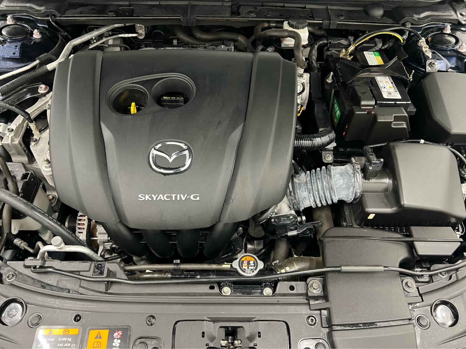 Used 2020 Deep Crystal Blue Mica Mazda Premium Package image 30