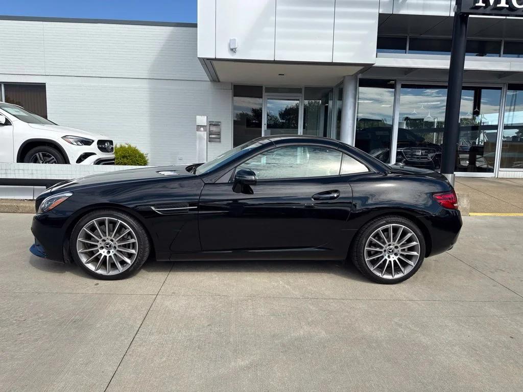 Used 2017 Black Mercedes-Benz SLC 300 image 1