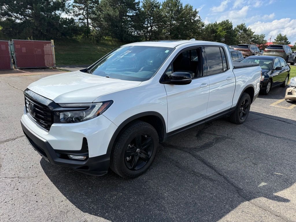 Certified Used 2023 Platinum White Pearl Honda Black Edition image 1