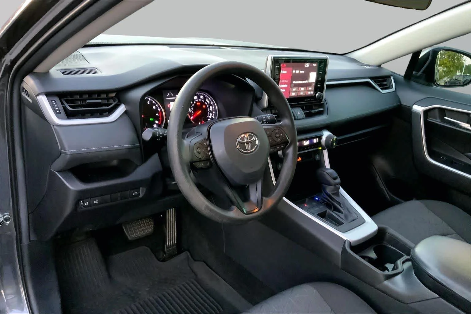 Certified Used 2021 Magnetic Gray Metallic Toyota XLE image 10