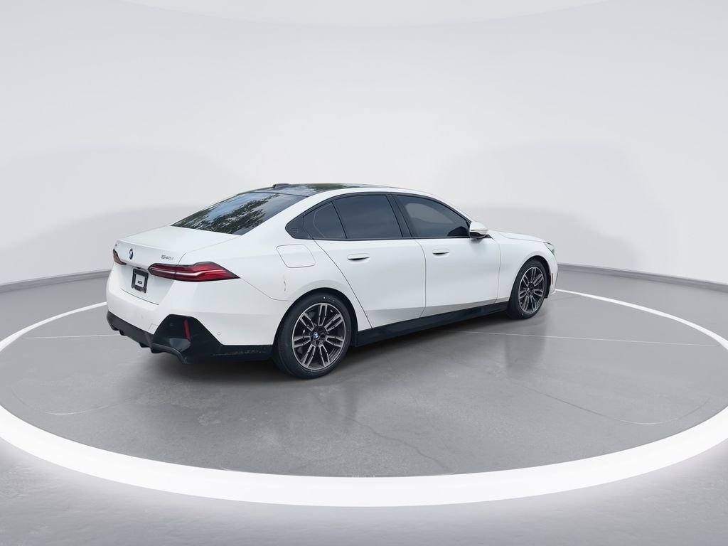 Certified Used 2024 Alpine White BMW 540i xDrive image 8