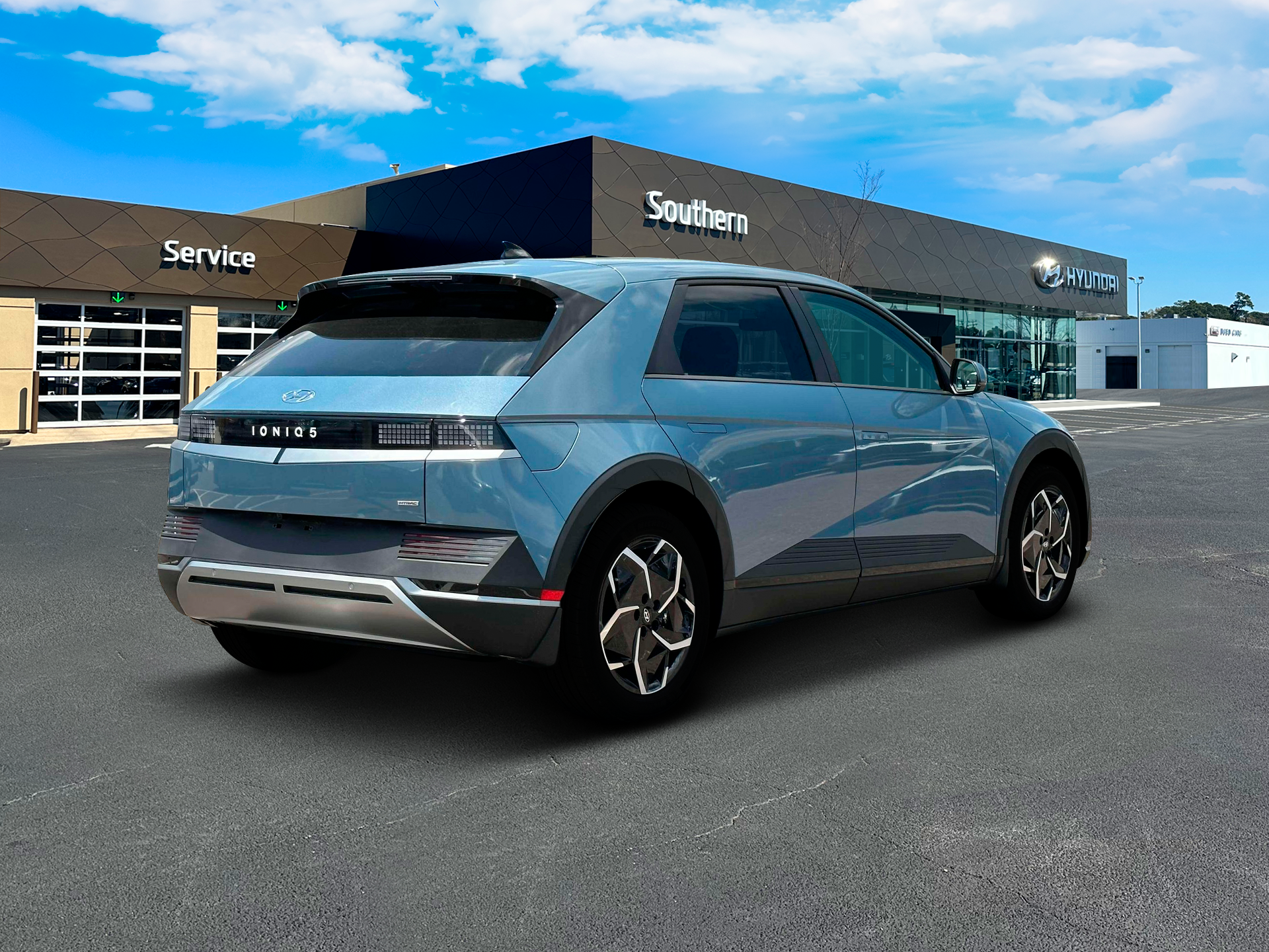 New 2024 Blue Hyundai SEL image 7