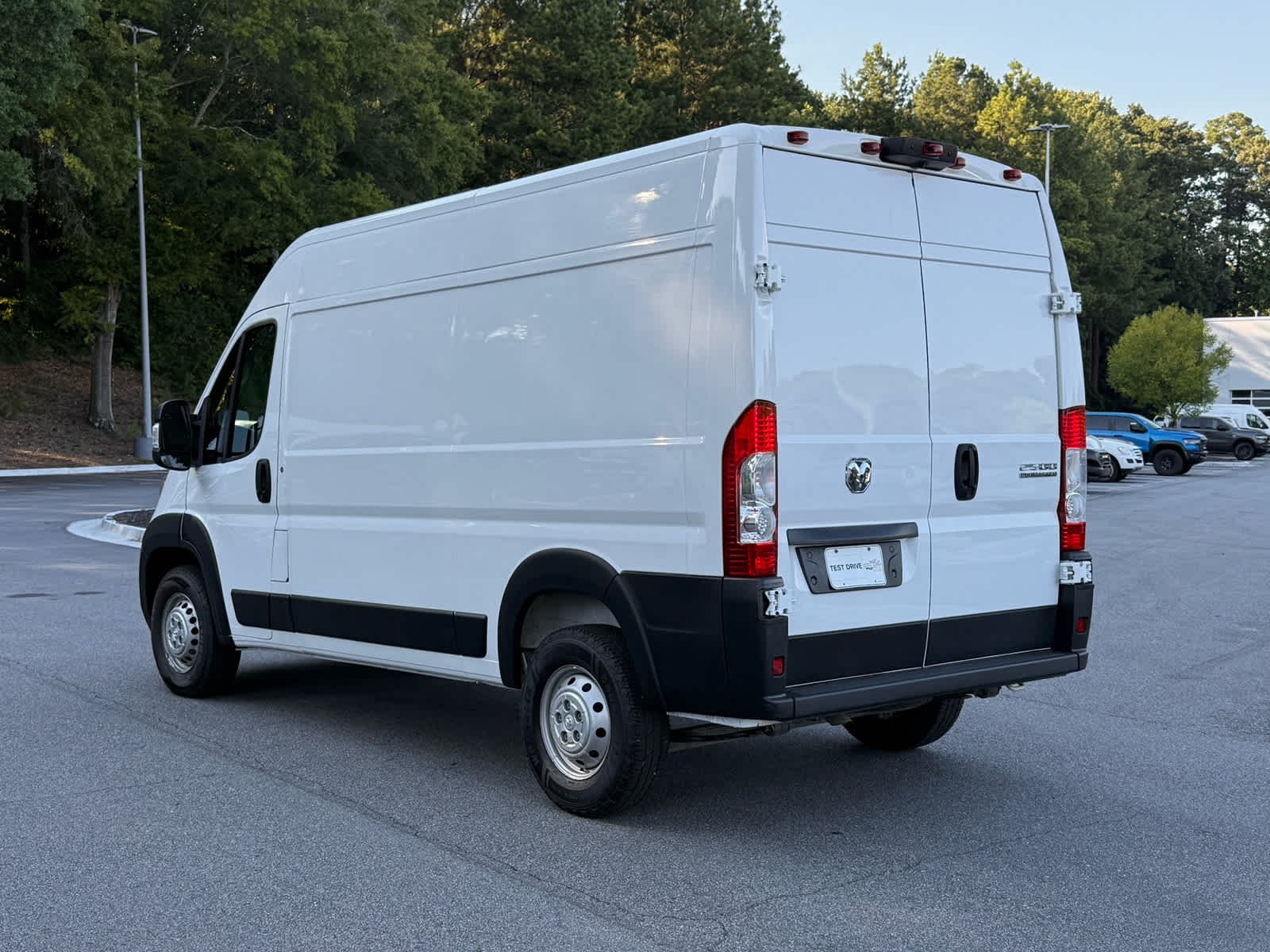 Used 2024 Bright White Clearcoat Ram Tradesman image 3