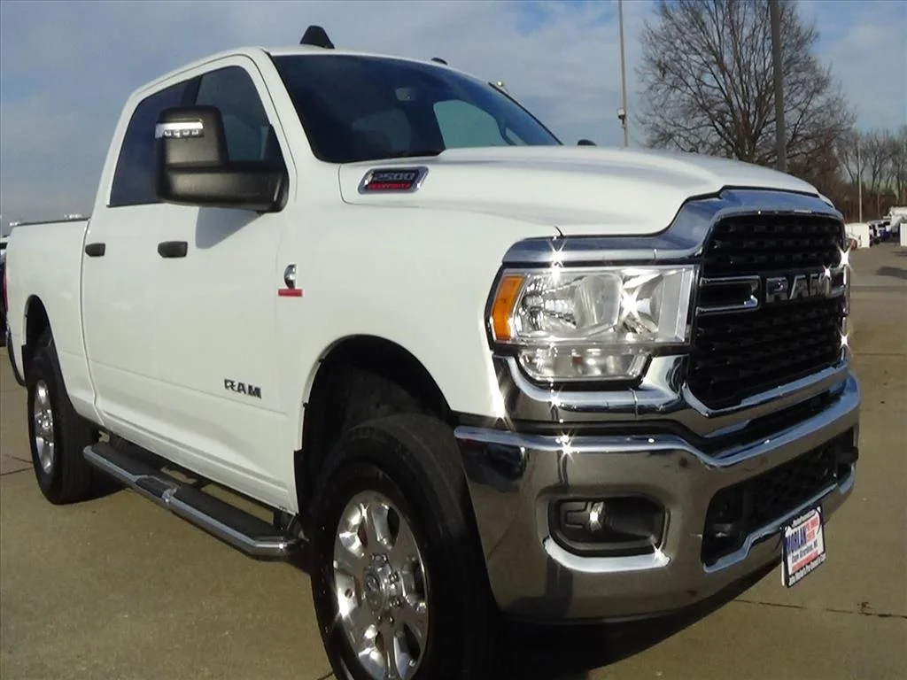 Certified Used 2024 Bright White Clear Coat (pw7) RAM Big Horn image 4