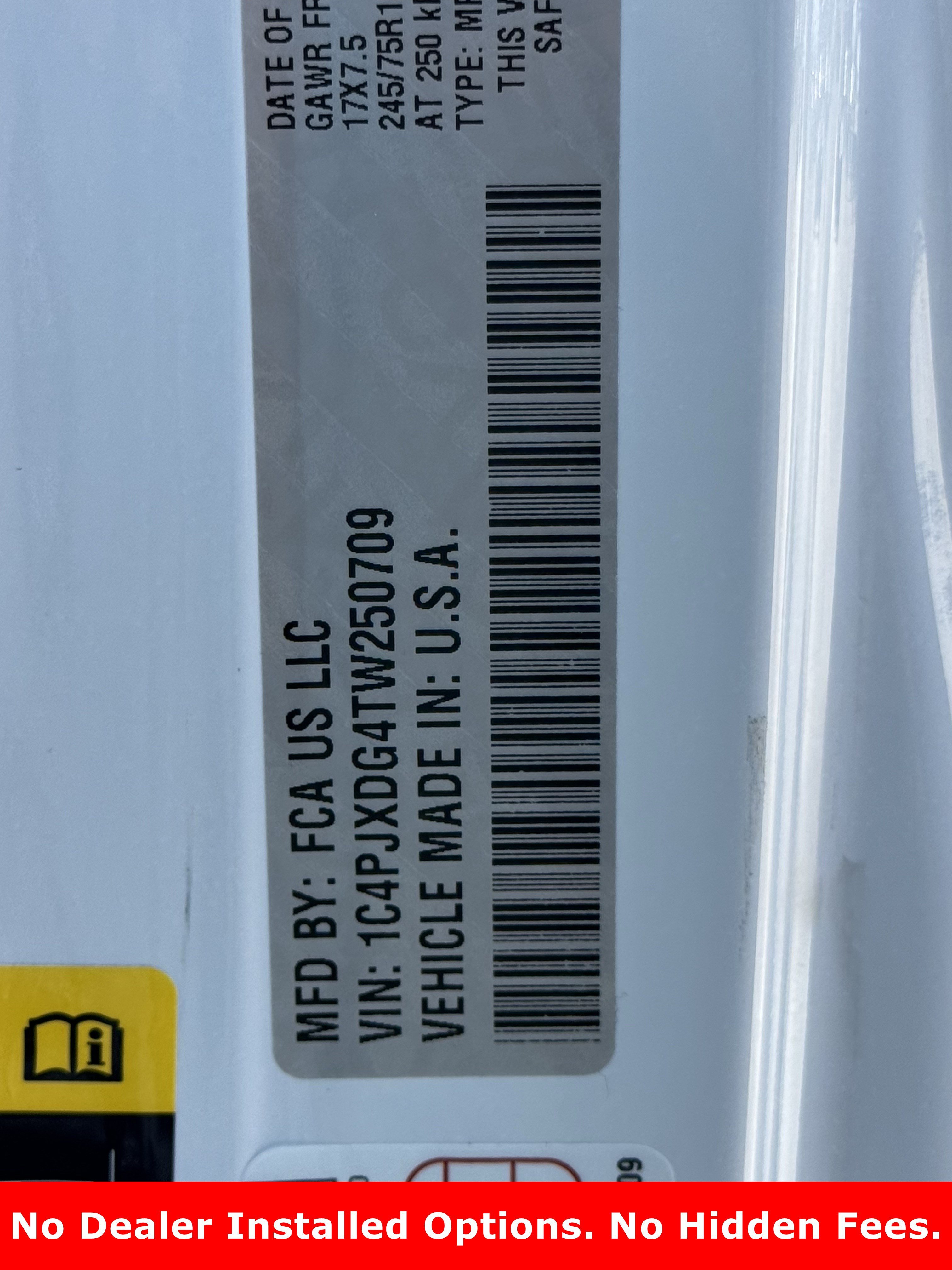 New 2026 Bright White Clear-Coat Exterior Paint Jeep Sport image 21