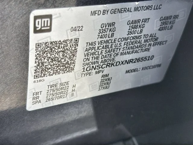 Certified Used 2022 DARK ASH METALLIC Chevrolet RST image 33