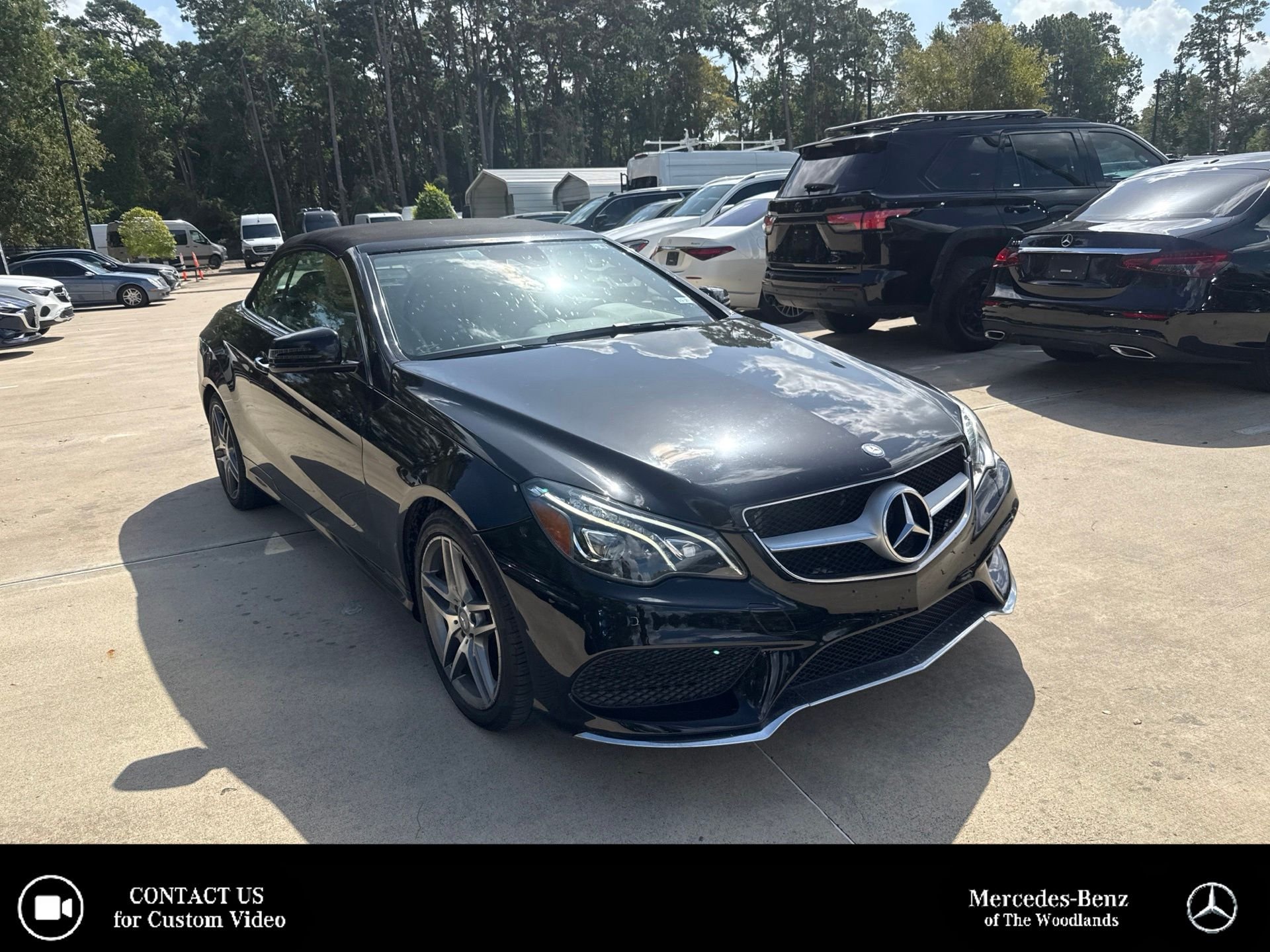 Used 2016 Black Mercedes-Benz E 400 image 1