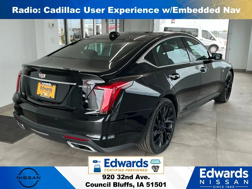 Used 2024 Black Cadillac Premium Luxury image 9