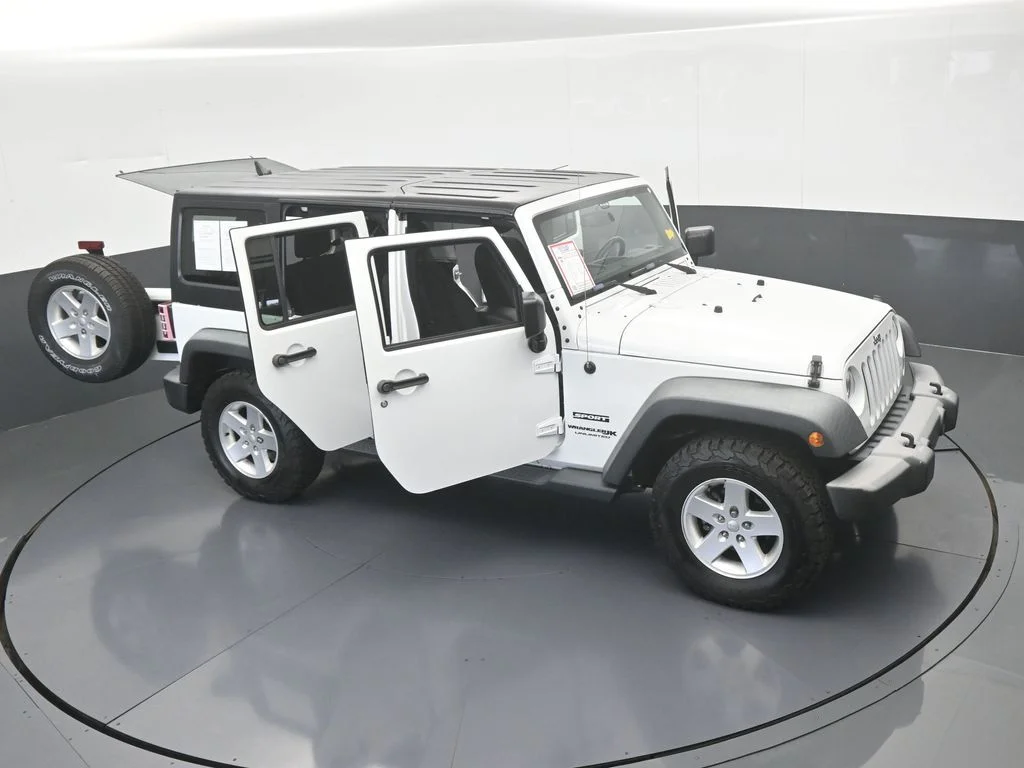 Used 2018 Bright White Clearcoat Jeep Unlimited Sport image 65