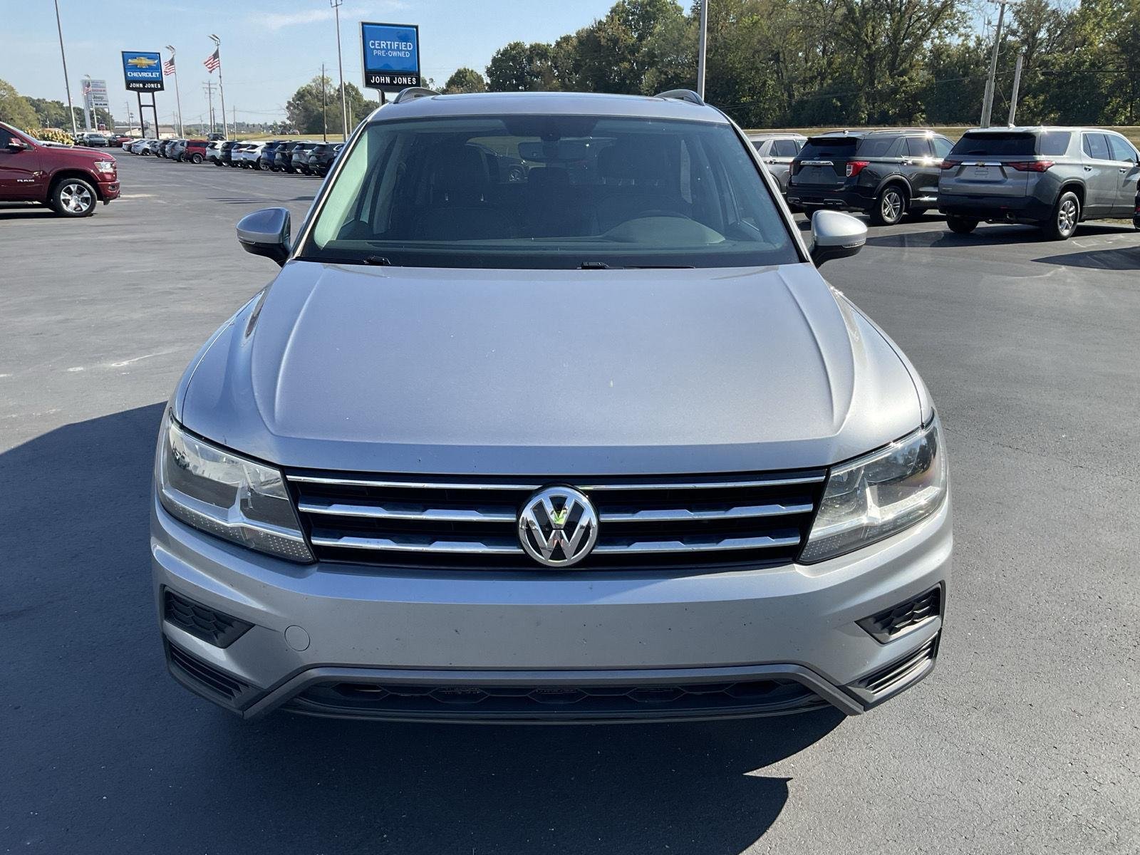 Used 2021 Volkswagen Tiguan SE with VIN 3VV2B7AX8MM138882 for sale in Corydon, IN