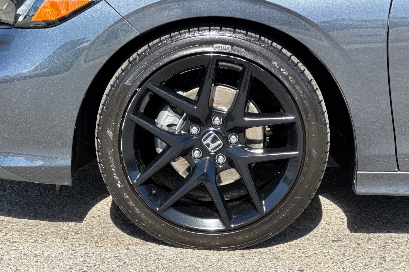 Certified Used 2025 Meteorite Gray Metallic Honda 4D SPORT image 25