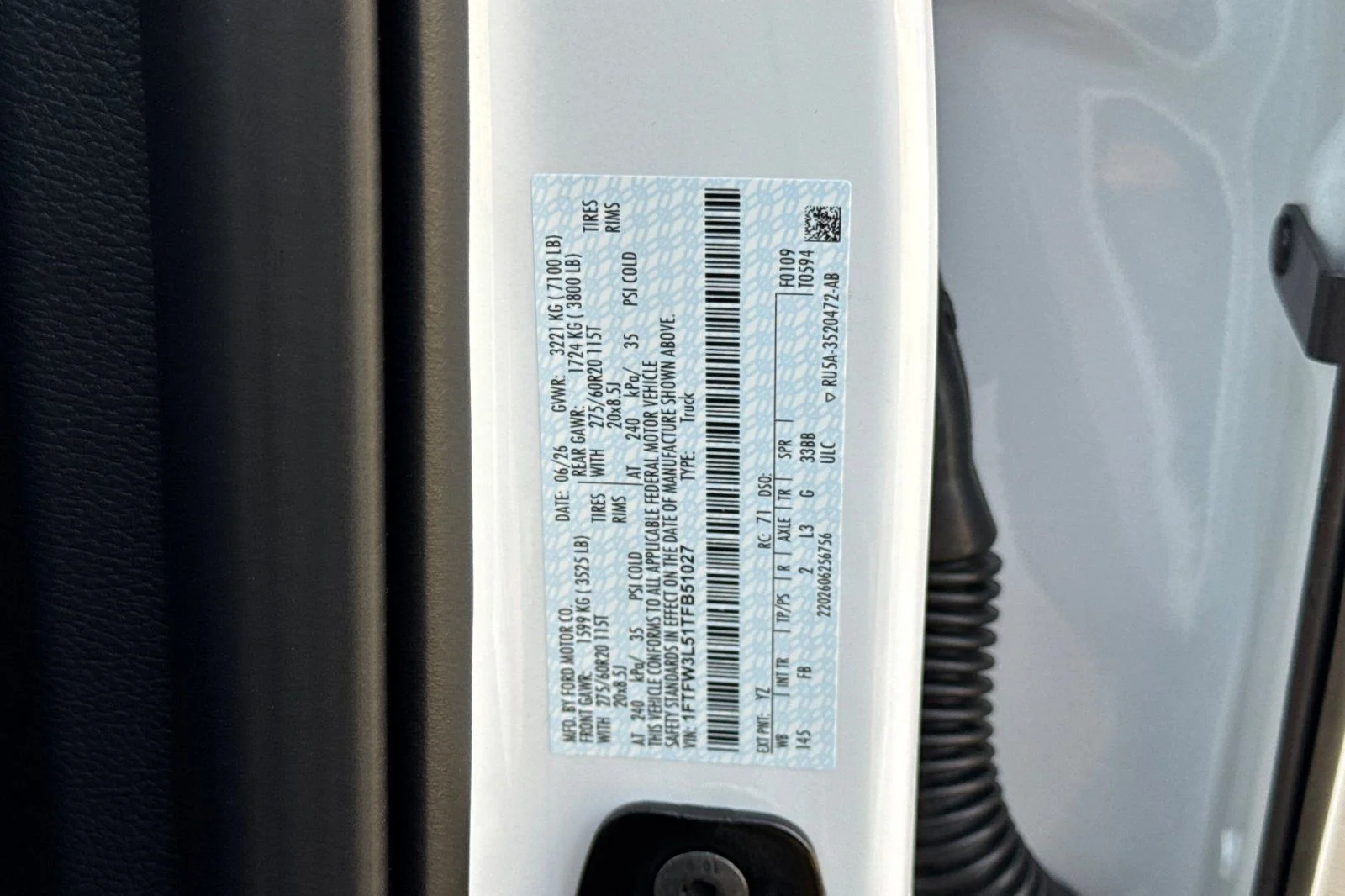 New 2026 White Ford XLT image 30