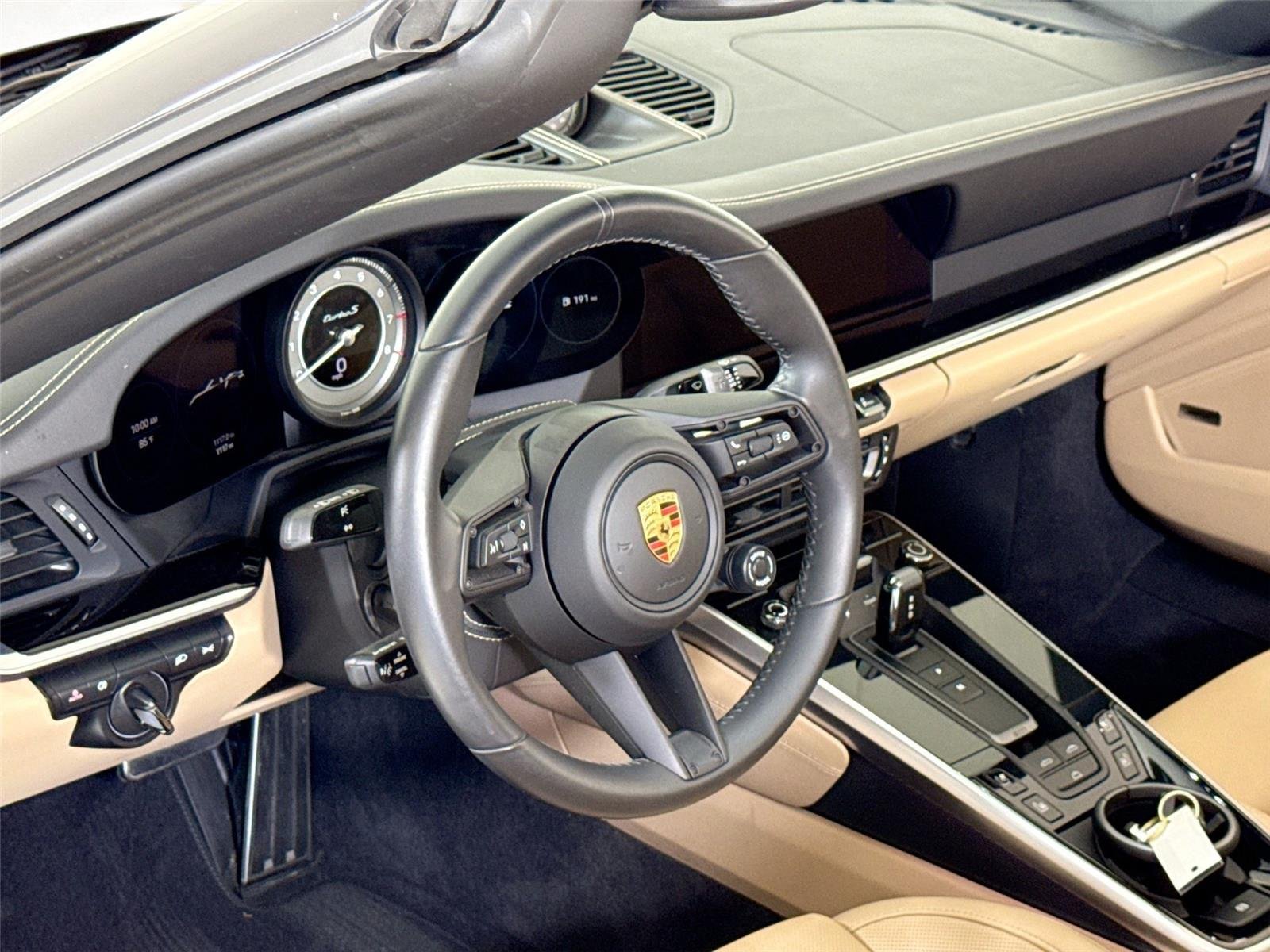 Used 2024 Black Porsche Turbo S Cabriolet | Front Lift | PCCB's image 15