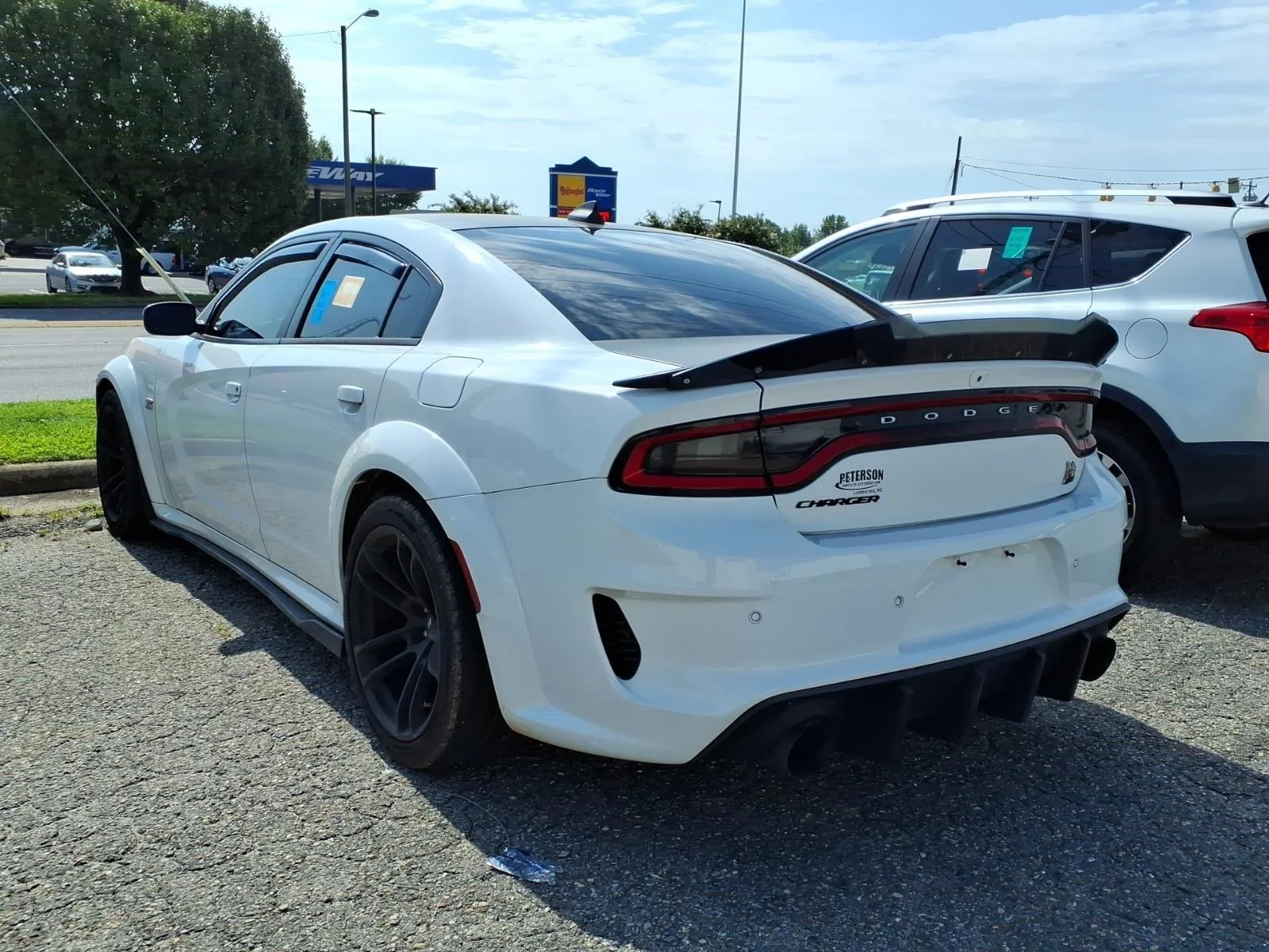 Used 2020 White Knuckle Clearcoat Dodge Scat Pack Widebody image 4