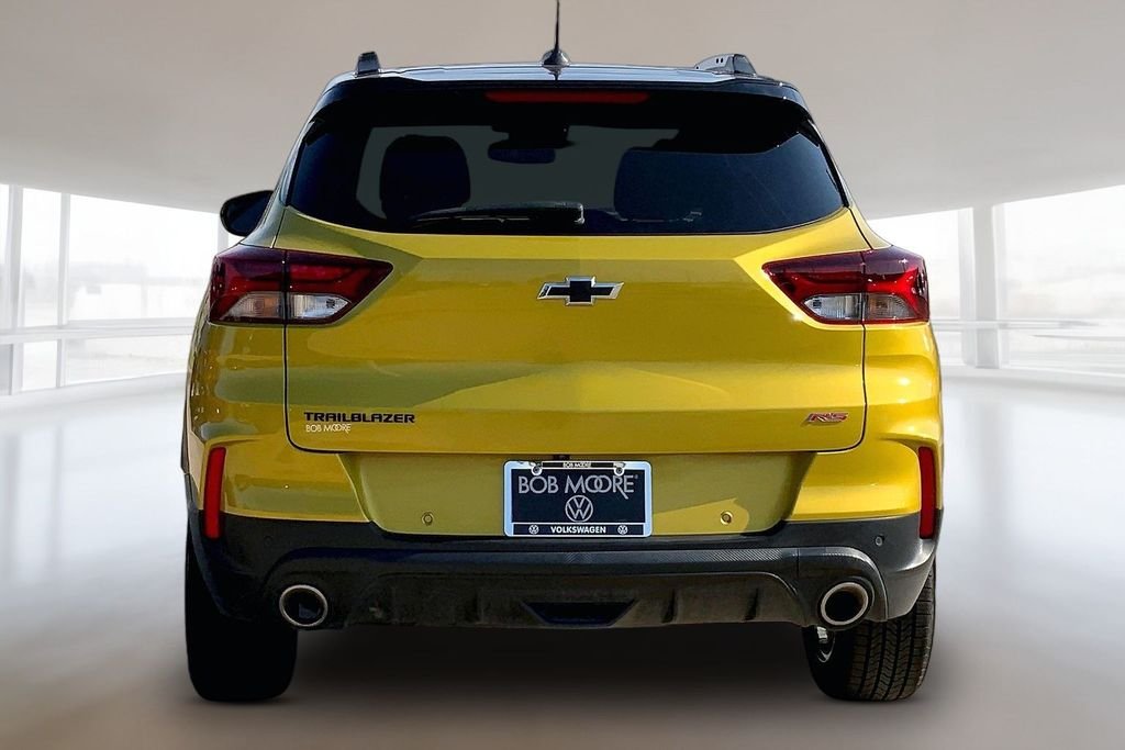 Used 2023 Nitro Yellow Metallic Chevrolet RS image 4